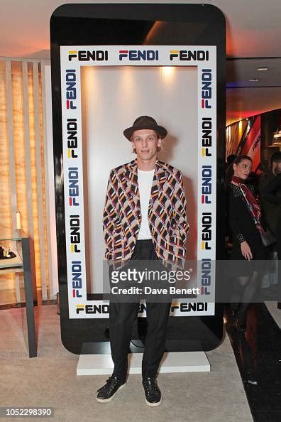 jamie campbell bower getty images fendi 2018|Jamie Campbell Bower and M.I.A. attend the Fendi show during .